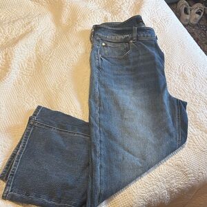 Quince Women's Straight Blue Jeans